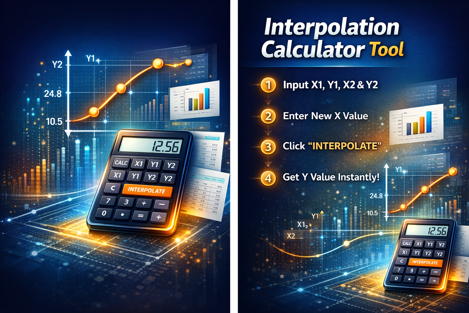 interpolation calculator